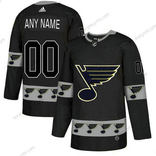 Adidas St. Louis Blues Personalizované Černá Tým Logos dres – Pánské