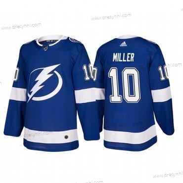 Adidas Tampa Bay Lightning #10 J.T. Miller Autentické Hráč Modrý Domácí dres dres – Pánské