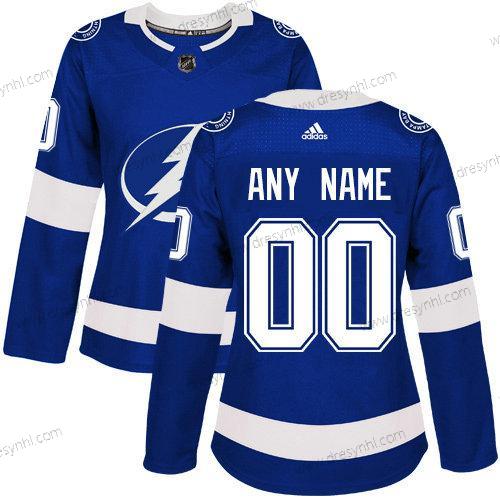 Adidas Tampa Bay Lightning Personalizované Autentické Royal Modrý Domácí dres NHL dres – Dámské