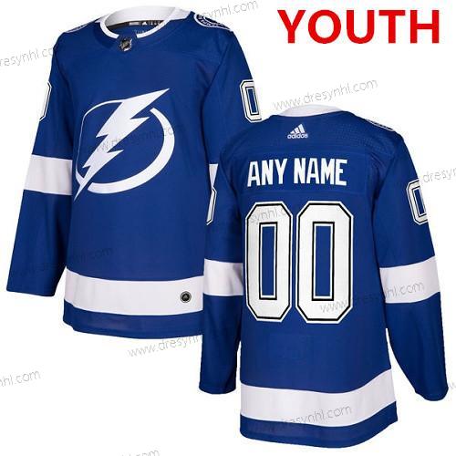 Adidas Tampa Bay Lightning Personalizované Autentické Royal Modrý Domácí dres NHL dres