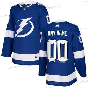 Adidas Tampa Bay Lightning Personalizované Modrý Sešitý NHL 2017-2018 Hokejový dres – Pánské