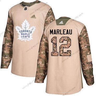 Adidas Toronto Maple Leafs #12 Patrick Marleau Camo Autentické 2017 Veterans Day Sešitý NHL dres – Pánské