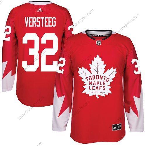 Adidas Toronto Maple Leafs #32 Kris Versteeg Červené Tým Kanady Autentické Sešitý NHL dres – Pánské