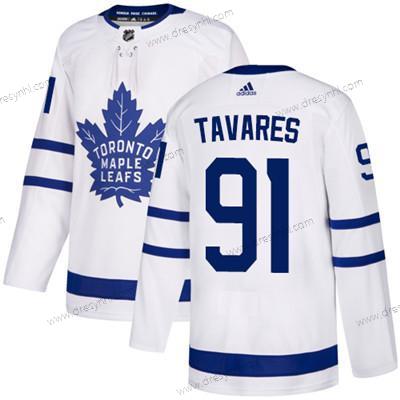 Adidas Toronto Maple Leafs #91 John Tavares Bílý dres – Pánské