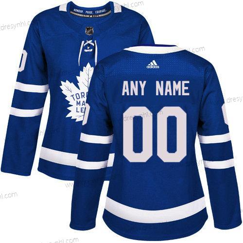 Adidas Toronto Maple Leafs Personalizované Autentické Royal Modrý Domácí dres NHL dres – Dámské