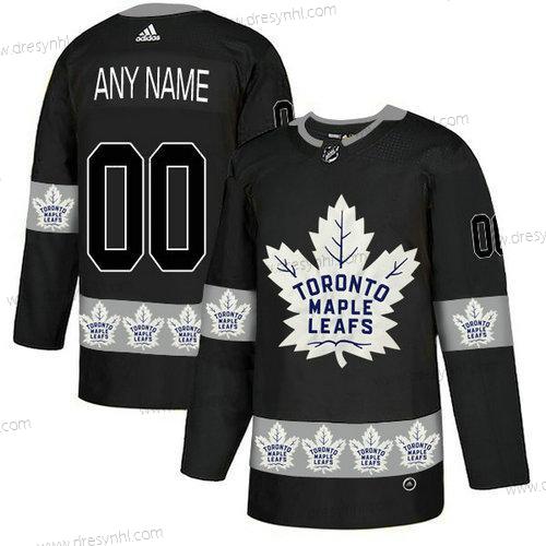 Adidas Toronto Maple Leafs Personalizované Černá Tým Logos dres – Pánské