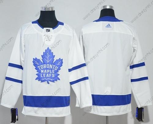 Adidas Toronto Maple Leafs Prázdný Bílý Road Autentické Sešitý NHL dres – Pánské