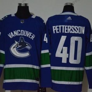 Adidas Vancouver Canucks #40 Elias Pettersson Modrý Sešitý NHL dres – Pánské