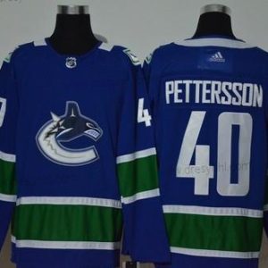 Adidas Vancouver Canucks #40 Elias Pettersson New Modrý Sešitý NHL dres – Pánské