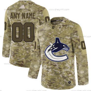 Adidas Vancouver Canucks Personalizované Camo dres – Pánské