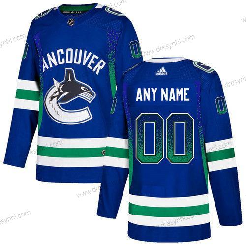 Adidas Vancouver Canucks Personalizované Modrý dres – Pánské