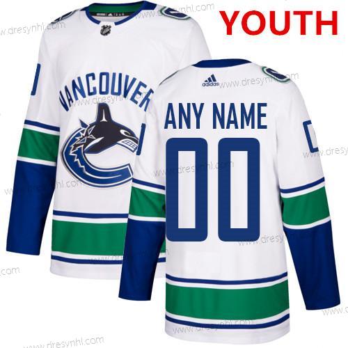 Adidas Vancouver Canucks Personalizované NHL Autentické Bílý dres