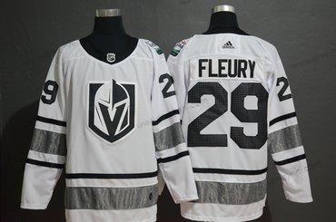 Adidas Vegas Golden Knights 29 Marc-Andre Fleury Bílý 2019 NHL All-Star Game dres – Pánské