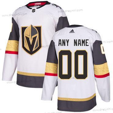 Adidas Vegas Golden Knights Personalizované Bílý Autentické Sešitý NHL dres – Pánské