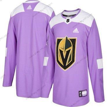 Adidas Vegas Golden Knights Personalizované Nachový Růžový Hokejový Bojuje proti rakovině Tréninkový dres – Pánské