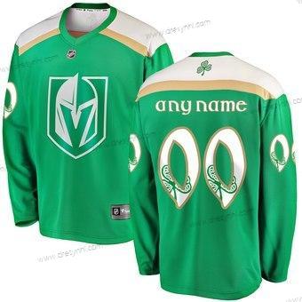 Adidas Vegas Golden Knights Personalizované Zelená 2019 St. Patrick’S Day dres – Pánské