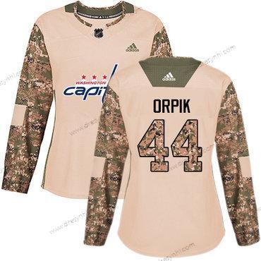 Adidas Washington Capitals #44 Brooks Orpik Camo Autentické 2017 Veterans Day Sešitý NHL dres – Dámské