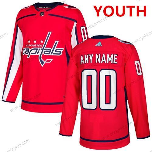 Adidas Washington Capitals Personalizované Autentické Červené Domácí dres NHL dres