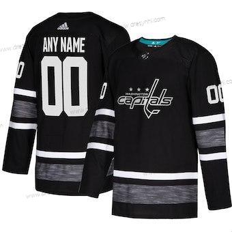 Adidas Washington Capitals Personalizované Černá 2019 NHL All-Star Game Parley Autentické dres – Pánské