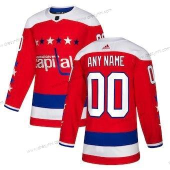 Adidas Washington Capitals Personalizované Červené Náhradní Autentické dres – Dětské