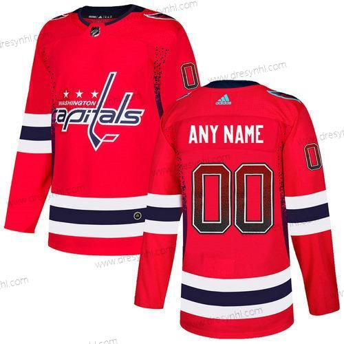 Adidas Washington Capitals Personalizované Červené dres – Pánské