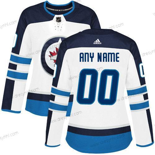 Adidas Winnipeg Jets Personalizované NHL Autentické Bílý dres – Dámské