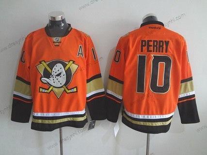 Anaheim Ducks #10 Corey Perry Reebok 2015 Oranžová Náhradní Premier dres – Pánské