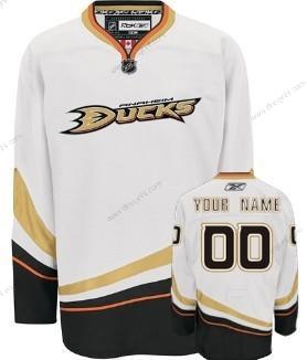 Anaheim Ducks Personalizované Bílý dres – Pánské