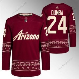 Arizona Coyotes #24 Matt Dumba Červené Náhradní Pro dres – Pánské