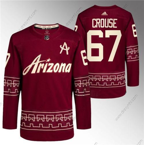 Arizona Coyotes #67 Lawson Crouse Červené Náhradní Pro dres – Pánské