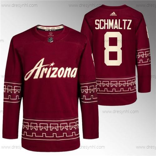 Arizona Coyotes #8 Nick Schmaltz Červené Náhradní Pro dres – Pánské