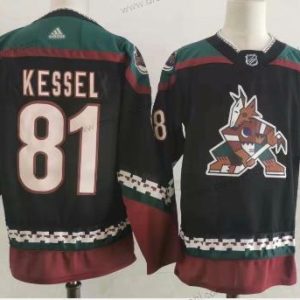 Arizona Coyotes #81 Phil Kessel Retro Kachina Černá dres – Pánské