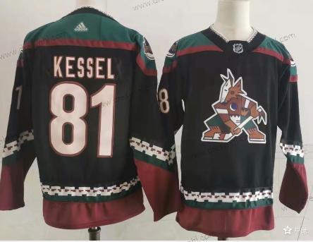 Arizona Coyotes #81 Phil Kessel Retro Kachina Černá dres – Pánské