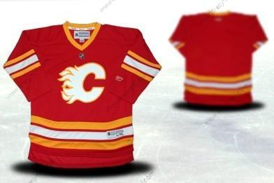 Calgary Flames Personalizované Červené Třetí dres dres – Juniorské