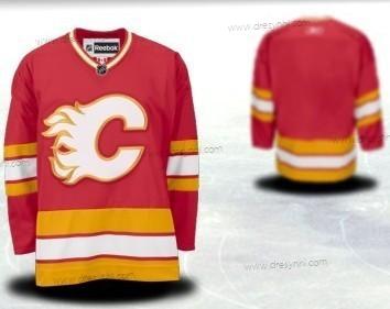 Calgary Flames Personalizované Červené Třetí dres dres – Pánské