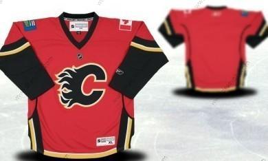 Calgary Flames Personalizované Červené dres – Juniorské