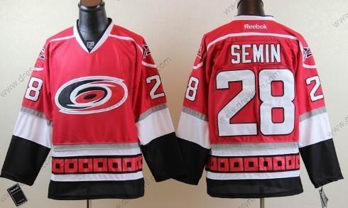 Carolina Hurricanes #28 Alexander Semin Červené Třetí dres dres – Pánské