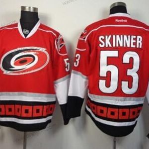 Carolina Hurricanes #53 Jeff Skinner Červené Třetí dres dres – Pánské