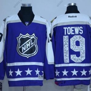 Central Division Chicago Blackhawks #19 Jonathan Toews Reebok Nachový 2017 NHL All-Star Sešitý Hokejový dres – Pánské