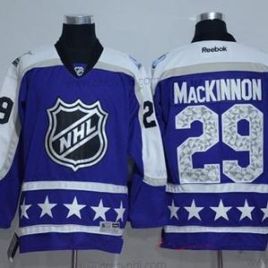 Central Division Colorado Avalanche #29 Nathan Mackinnon Reebok Nachový 2017 NHL All-Star Sešitý Hokejový dres – Pánské