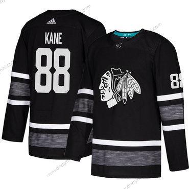 Černáhawks #88 Patrick Kane Černá Autentické 2019 All-Star Sešitý Hokejový dres – Pánské