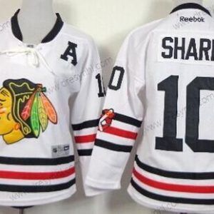 Chicago Blackhawks #10 Patrick Sharp 2015 Zimní Klasický Bílý dres – Dětské