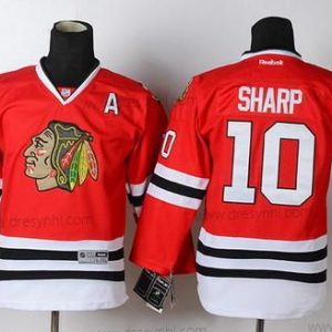 Chicago Blackhawks #10 Patrick Sharp Červené dres – Dětské