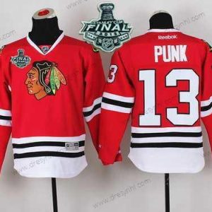 Chicago Blackhawks #13 Cm Punk 2015 Stanley Cup Červené dres – Juniorské