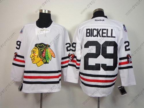 Chicago Blackhawks #29 Bryan Bickell 2015 Zimní Klasický Bílý dres – Pánské