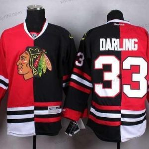 Chicago Blackhawks #33 Scott Darling Červené Černá Two Tone dres – Pánské