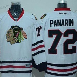 Chicago Blackhawks #72 Artemi Panarin Road Bílý Premier Reebok Hokejový dres – Pánské