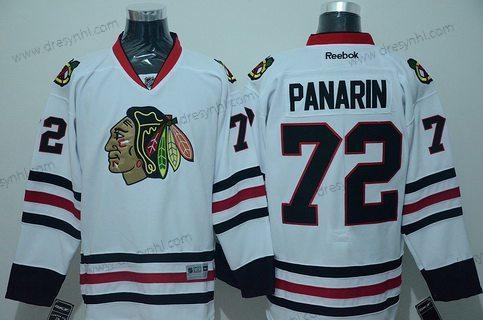 Chicago Blackhawks #72 Artemi Panarin Road Bílý Premier Reebok Hokejový dres – Pánské