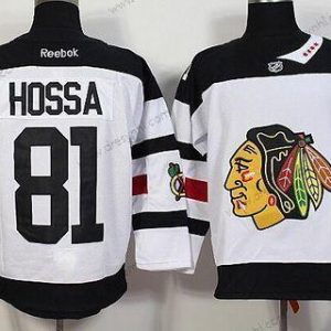 Chicago Blackhawks #81 Marian Hossa Reebok Bílý 2016 Stadium Series Premier dres – Pánské