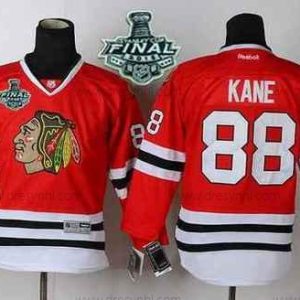 Chicago Blackhawks #88 Patrick Kane 2015 Stanley Cup Červené dres – Juniorské